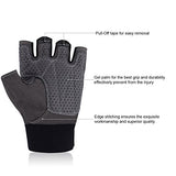 Trideer Workout Gloves, Full Palm Protection & Extra Grip, Gym Gloves for Weight Lifting, Training, Fitness, Exercise (Men & Women)