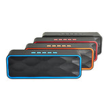 Wireless Bluetooth Speaker, S1 Outdoor Portable Stereo Speaker with HD Audio and Enhanced Bass, Built-In Dual Driver Speakerphone, Bluetooth 4.0, Handsfree Calling, FM Radio and TF Card Slot