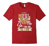 Three Words Girls Want to Hear Yes I Spin Funny T-Shirt