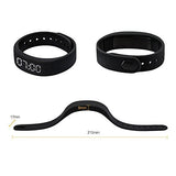 Smart Wristband Non-Bluetooth Pedometer Bracelet Fitness Tracker Smart Watch with Step Calories Counter Distance Time / Date (Simple,No app,No Phone need) for Walking Running