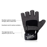 Trideer Workout Gloves, Full Palm Protection & Extra Grip, Gym Gloves for Weight Lifting, Training, Fitness, Exercise (Men & Women)