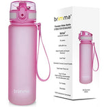 Premium Sports Water Bottle With Leak Proof Flip Top Lid - Eco Friendly & BPA Free Tritan Plastic - Must Have For The Gym, Yoga, Running, Outdoors, Cycling, and Camping - By Brimma