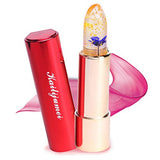 Pro Kailijumei Flower Jelly Lipstick Moisturizer Long Lasting Nutritious Lip Balm Lips Magic Color Temperature Change with Mirror