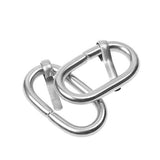 MagiDeal Pack of 5 Stainless Steel Watch Accessory DIY Watch Strap Loop Holder Buckle