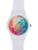 Tonnier Watches Resin Super Soft Band Student Watches for Teenagers Young Girls Starry