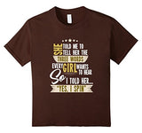 Three Words Girls Want to Hear Yes I Spin Funny T-Shirt