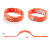 Smart Wristband Non-Bluetooth Pedometer Bracelet Fitness Tracker Smart Watch with Step Calories Counter Distance Time / Date (Simple,No app,No Phone need) for Walking Running