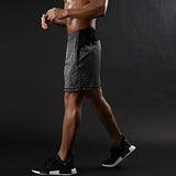 Gash Hao Mens Athletic Gym Sweat Shorts Running Workout