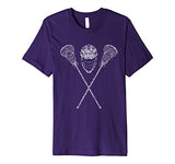 Lacrosse LAX Word Cloud T-Shirt