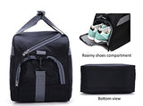 MIER 20" Sports Gym Bag Travel Duffel Bag with Shoes Compartment for Women,Men