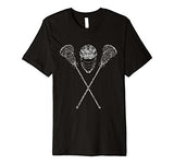 Lacrosse LAX Word Cloud T-Shirt