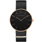 WYTong Wacth,Hannah Martin 1.57in Diameter Stainless Steel Dial,10.23in Luxury PU Leather Watchband Men's Quartz Sport Wrist Watch,Not Water Resistant