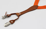 JAIFEI Suspenders & Bowtie Set- Men's Elastic X Band Suspenders + Bowtie For Wedding, Formal Events