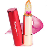 Pro Kailijumei Flower Jelly Lipstick Moisturizer Long Lasting Nutritious Lip Balm Lips Magic Color Temperature Change with Mirror