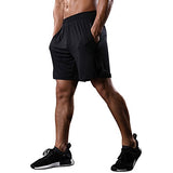 Gash Hao Mens Athletic Gym Sweat Shorts Running Workout