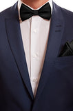 Fly & Dapper Self Bow Tie - Classic Formal Bow Tie for Men - Premium Tux Bowtie - Universal Size, Adjustable Length for Extreme Comfort - Self Tied Bow Tie
