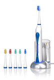 Wellness HP-STX Ultra High Powered Sonic Electric Toothbrush with Dock Charger & 10 Brush Heads (Value Pack)