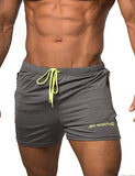 Jed North Men's Fitted Shorts Bodybuilding Workout Gym Running Tight Lifting Shorts