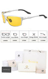 Night Driving Glasses HD Polarized Lens Anti-glare Sunglasses