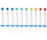 Wellness Oral Care WE3700BH Replacement Brush Heads for WE3700 Oscillating Electric Toothbrush (10 Pack)