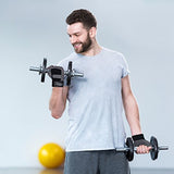 Trideer Workout Gloves, Full Palm Protection & Extra Grip, Gym Gloves for Weight Lifting, Training, Fitness, Exercise (Men & Women)