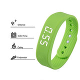 Smart Wristband Non-Bluetooth Pedometer Bracelet Fitness Tracker Smart Watch with Step Calories Counter Distance Time / Date (Simple,No app,No Phone need) for Walking Running