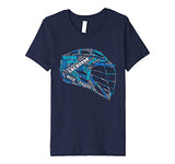 Lacrosse Helmet LAX Word Cloud T-Shirt