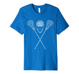 Lacrosse LAX Word Cloud T-Shirt