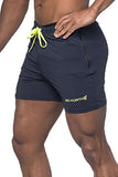 Jed North Men's Fitted Shorts Bodybuilding Workout Gym Running Tight Lifting Shorts