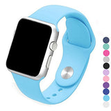 Piwjo Silicone Apple Watch Band and Replacement Iwatch Bands Series 1,Series 2,Series 3
