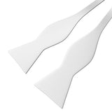 Fly & Dapper Self Bow Tie - Classic Formal Bow Tie for Men - Premium Tux Bowtie - Universal Size, Adjustable Length for Extreme Comfort - Self Tied Bow Tie