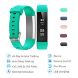 Fitness Tracker, Letsfit Waterproof Activity Tracker with Pedometer Step Counter Watch and Sleep Monitor Calorie Counter Watch, Slim Smart Band for Kids Women Men
