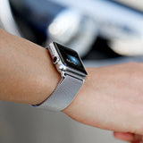 Lelong for Apple Watch Band 38mm 42mm,Milanese Loop Fully Magnetic Clasp Stainless Steel Mesh iWatch Band for Apple Watch Series 3 Series 2 Series 1 Sport & Edition