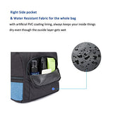 Marsbro Water Resistant Polyester Sports Gym Travel Weekender Duffel Bag