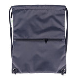 HOLYLUCK Men & Women Sport Gym Sack Drawstring Backpack Bag (White, Purple, Burgundy,Black,Navy Blue,Red,Blue)