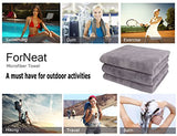 Sports Towel ForNeat Microfiber Towels Set, Multi-purpose Gym Towel, Extra Absorbent, Fast Drying & Antibacterial, for Sports, Workout, Fitness, Gym, Yoga, Pilates, Travel, Camping & More