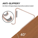 [Updated Solid Version] OMOTON 2 in 1 Universal Desktop Cell Phone Stand and Apple Watch Stand, Advanced 4mm Thickness Aluminum Stand Holder for iPhone and Apple Watch (Both 38mm & 42mm)