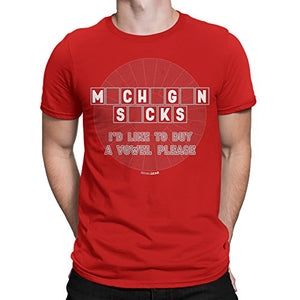 Ohio State Buckeyes Fan T-Shirt, Buy a Vowel by Rival Gear