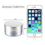 NUBWO Portable Bluetooth Speaker with Mic/Speakerphone,AUX Line,Memory Card Playback Smartphones for Apple/Android Phone