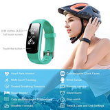Fitness Tracker Watch with Heart Rate Monitor, Lintelek IP67 Waterproof Activity Tracker, with Multiple Sports/ Steps Counter/ Sleep Monitor/ Connected GPS Wristband for Android and iOS Smartphone