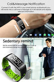 Smart Wristband Non-Bluetooth Pedometer Bracelet Fitness Tracker Smart Watch with Step Calories Counter Distance Time / Date (Simple,No app,No Phone need) for Walking Running