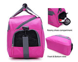 MIER 20" Sports Gym Bag Travel Duffel Bag with Shoes Compartment for Women,Men