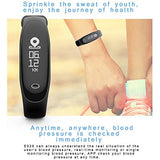 Smart Wristband Non-Bluetooth Pedometer Bracelet Fitness Tracker Smart Watch with Step Calories Counter Distance Time / Date (Simple,No app,No Phone need) for Walking Running
