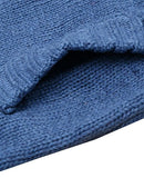 MIEDEON Mens Casual Stand Collar Cable Knitted Button Down Cardigan Sweater