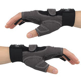 Trideer Workout Gloves, Full Palm Protection & Extra Grip, Gym Gloves for Weight Lifting, Training, Fitness, Exercise (Men & Women)