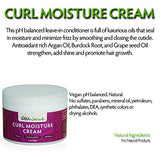 OBIA Naturals Leave in Conditioner for Curly Hair Curl Moisture Cream, 8 oz.