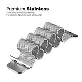 Lelong for Apple Watch Band 38mm 42mm,Milanese Loop Fully Magnetic Clasp Stainless Steel Mesh iWatch Band for Apple Watch Series 3 Series 2 Series 1 Sport & Edition