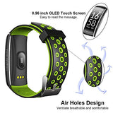 Smart Wristband Non-Bluetooth Pedometer Bracelet Fitness Tracker Smart Watch with Step Calories Counter Distance Time / Date (Simple,No app,No Phone need) for Walking Running