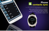 Jedy Waterproof Smart Watch Phone Fitness Monitor SIM Card Smartwatch