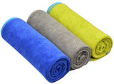 Sinland Multi-purpose Microfiber Fast Drying Travel Gym Towels 3-pack